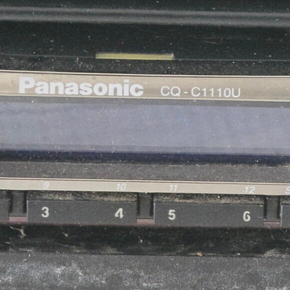Panasonic CQ C1110U In Dash Car Stereo CD Receiver Untested - Picture 3 of 8